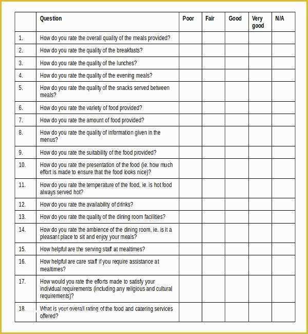 Free Poll Template Of Sample Questionnaire Template Beautiful Template Design