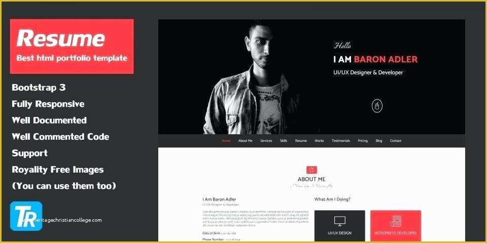 Free Portfolio Website Templates HTML Of Free Portfolio Website Templates E Design Download HTML5