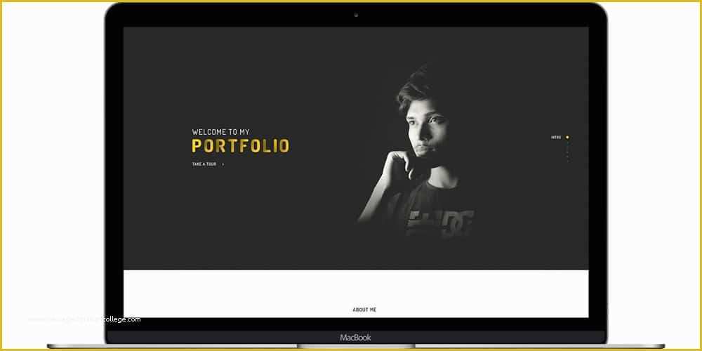 Free Portfolio Website Templates HTML Of Free Portfolio Website Templates Psd Css Author