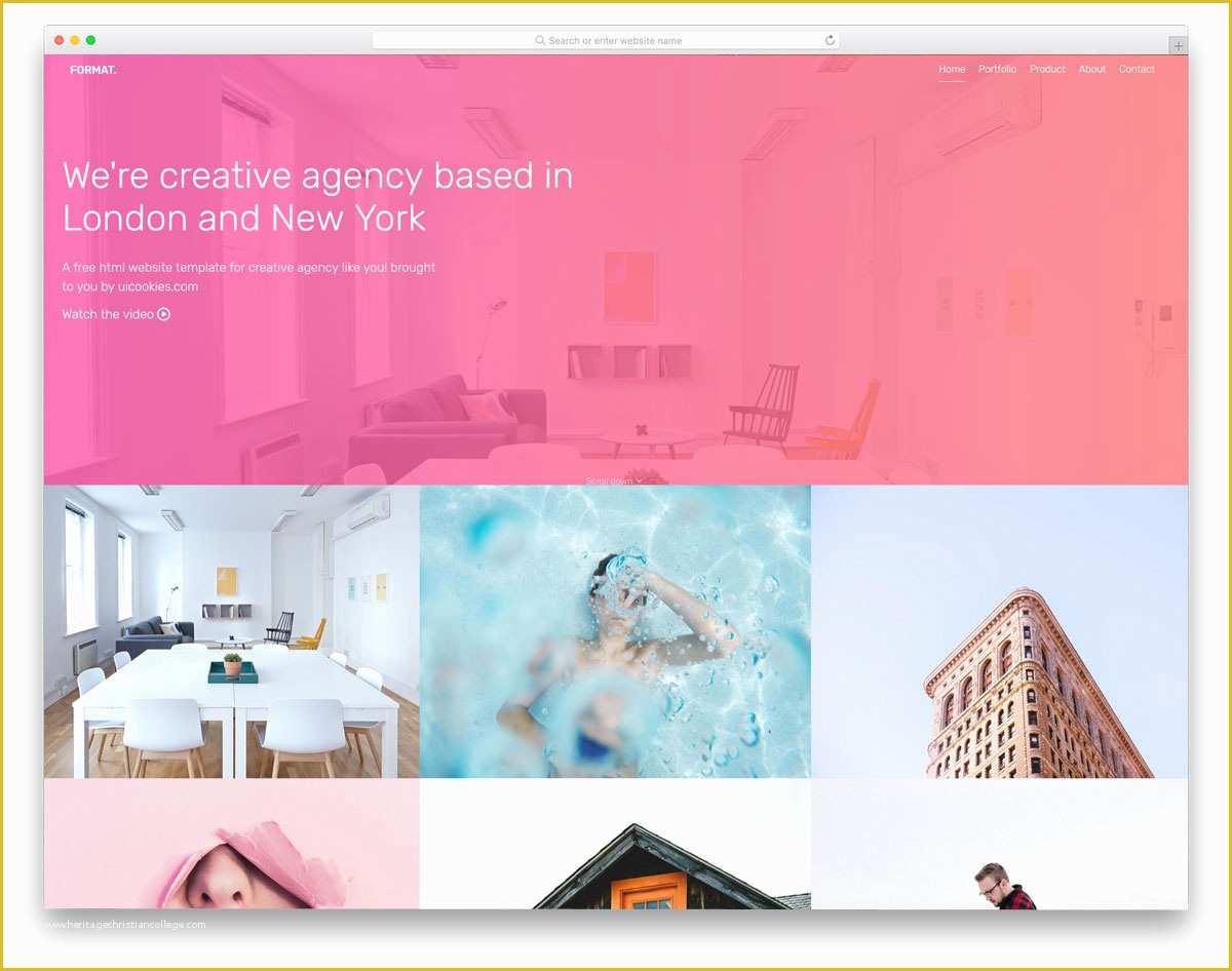 Free Portfolio Website Templates Of 20 Free Portfolio Website Templates for All Creative