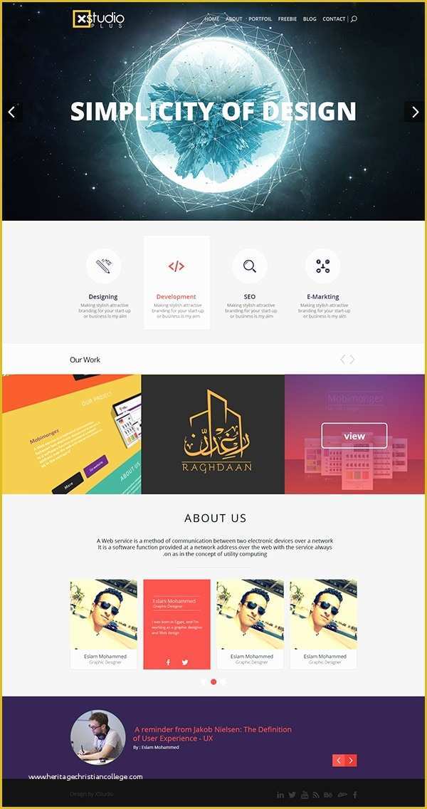 Free Portfolio Website Templates Of Free Portfolio Website Templates Psd Css Author