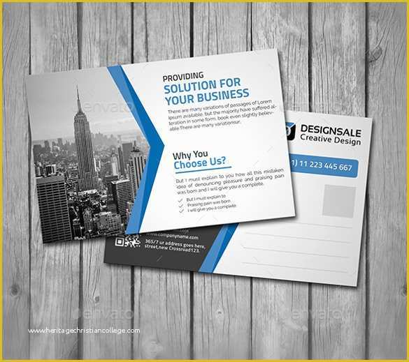 Free Postcard Templates for Mac Of 12 Postcard Templates for Mac – Free Sample Example