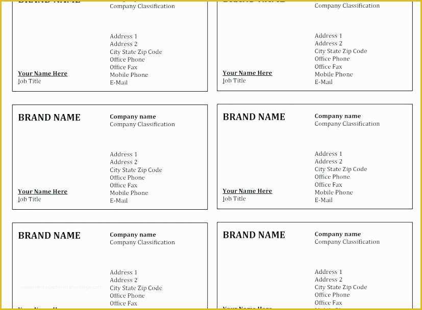 Free Postcard Templates for Mac Of Business Cards Template Word Free Card Gallery Mac Fax