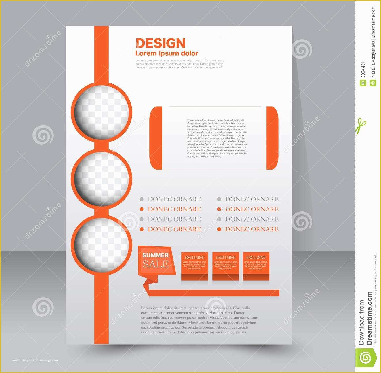 Free Poster Design Templates Of Flyer Template Business Brochure Editable A4 Poster