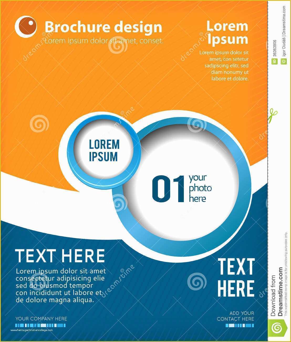 Free Poster Templates Of Design Layout Template Stock Illustration Illustration Of