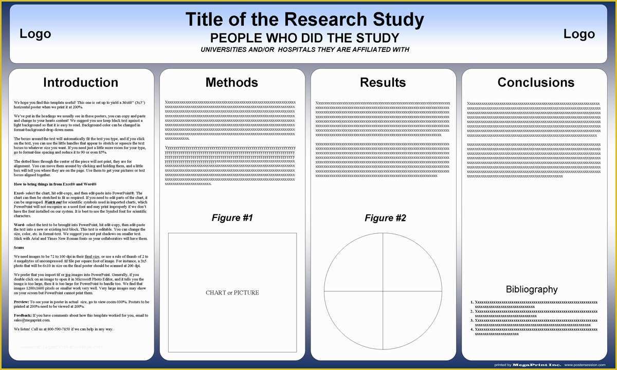 Free Poster Templates Of Free Powerpoint Scientific Research Poster Templates for