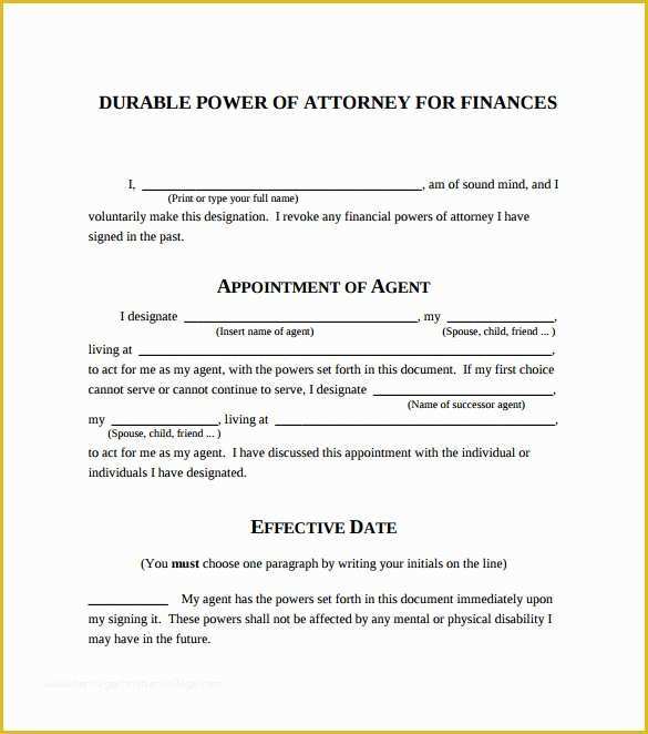 Free Power Of attorney form Template Of 10 Blank Power Of attorney forms to Download
