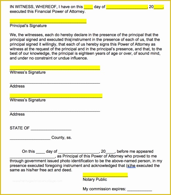 Free Power Of attorney form Template Of Free Power Of attorney forms Word Pdf