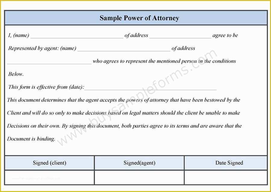 Free Power Of attorney Template California Of Free Power attorney Template California Tinbox