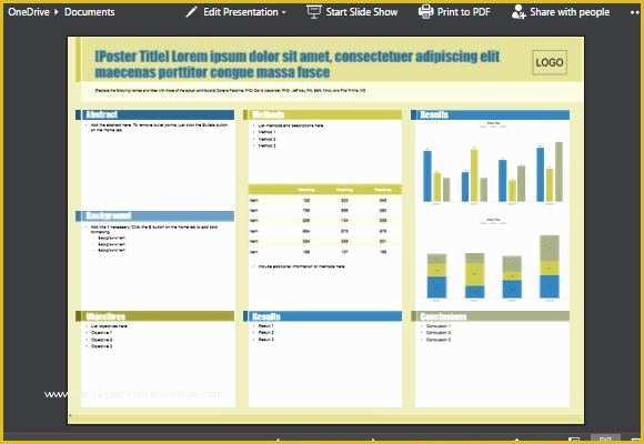 Free Powerpoint Poster Templates Of Business Poster Template for Powerpoint