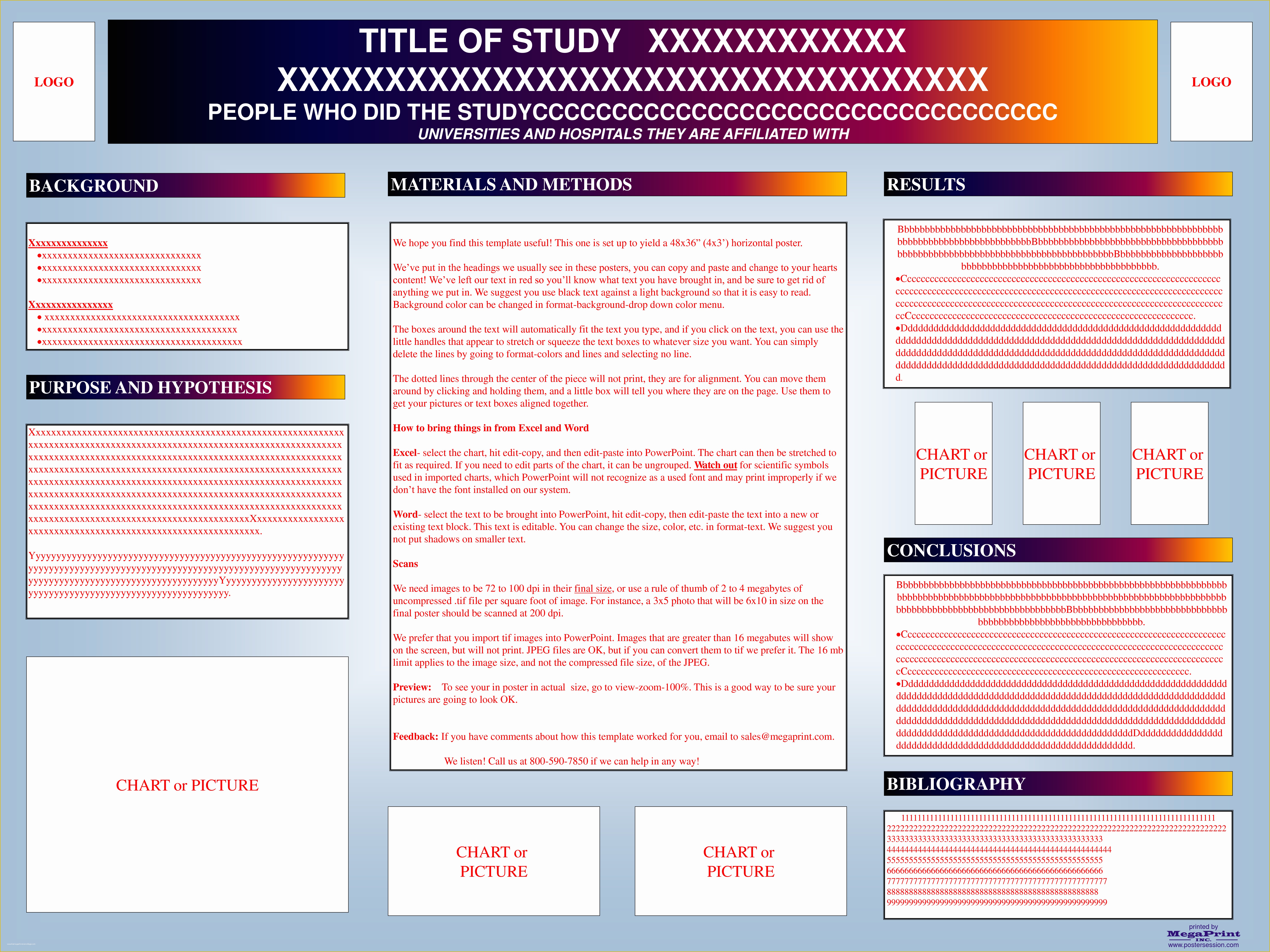 Free Powerpoint Poster Templates Of Dissertation Poster Presentations