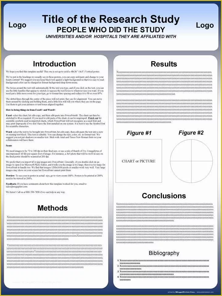 Free Powerpoint Poster Templates Of Free Powerpoint Scientific Research Poster Templates for