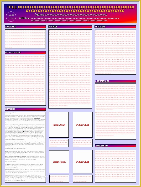 Free Powerpoint Poster Templates Of Posters4research Free Powerpoint Scientific Poster Templates