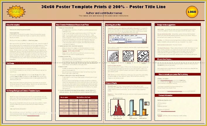 Free Powerpoint Poster Templates Of Posters4research Free Powerpoint Scientific Poster Templates