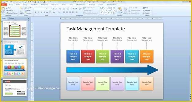 Free Powerpoint Project Management Templates Of Action Plan Powerpoint Template Free Bountrfo
