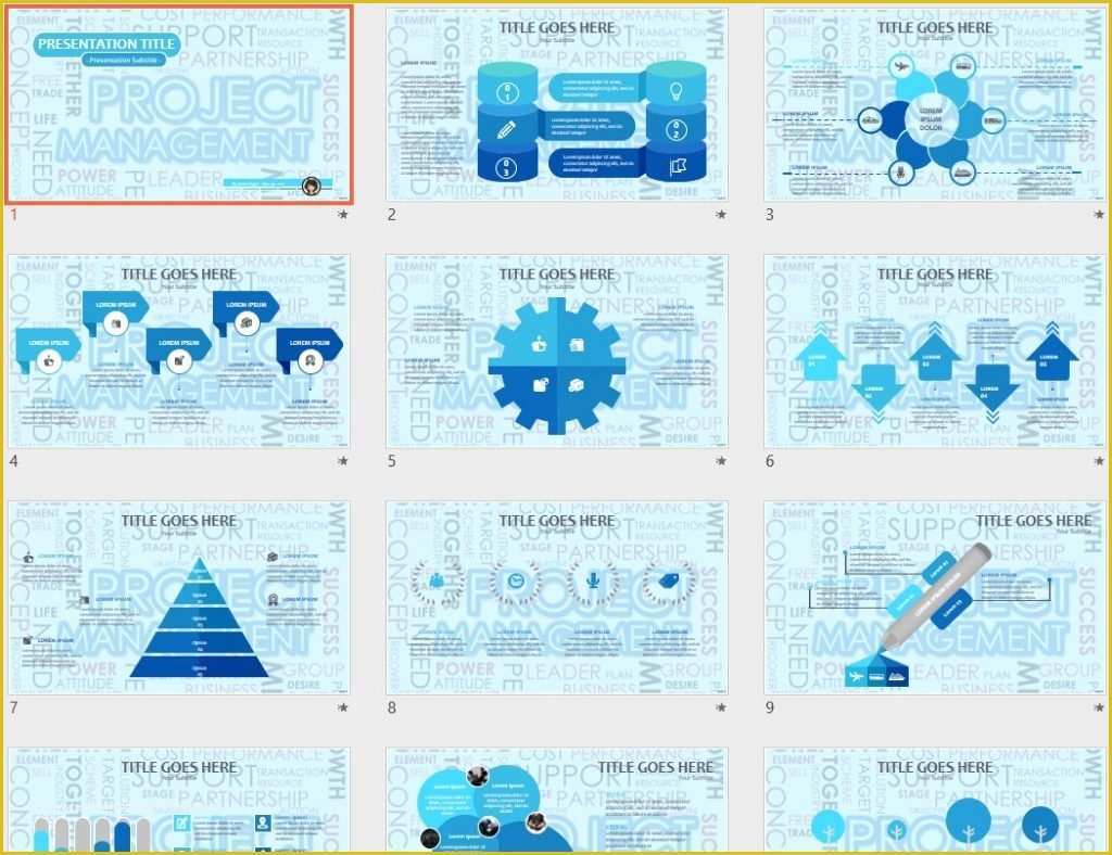 Free Powerpoint Project Management Templates Of Project Management Powerpoint Template Sagefox