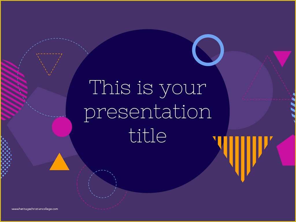 Free Powerpoint Slide Templates Of Free Modern and Bold Powerpoint Template or Google Slides