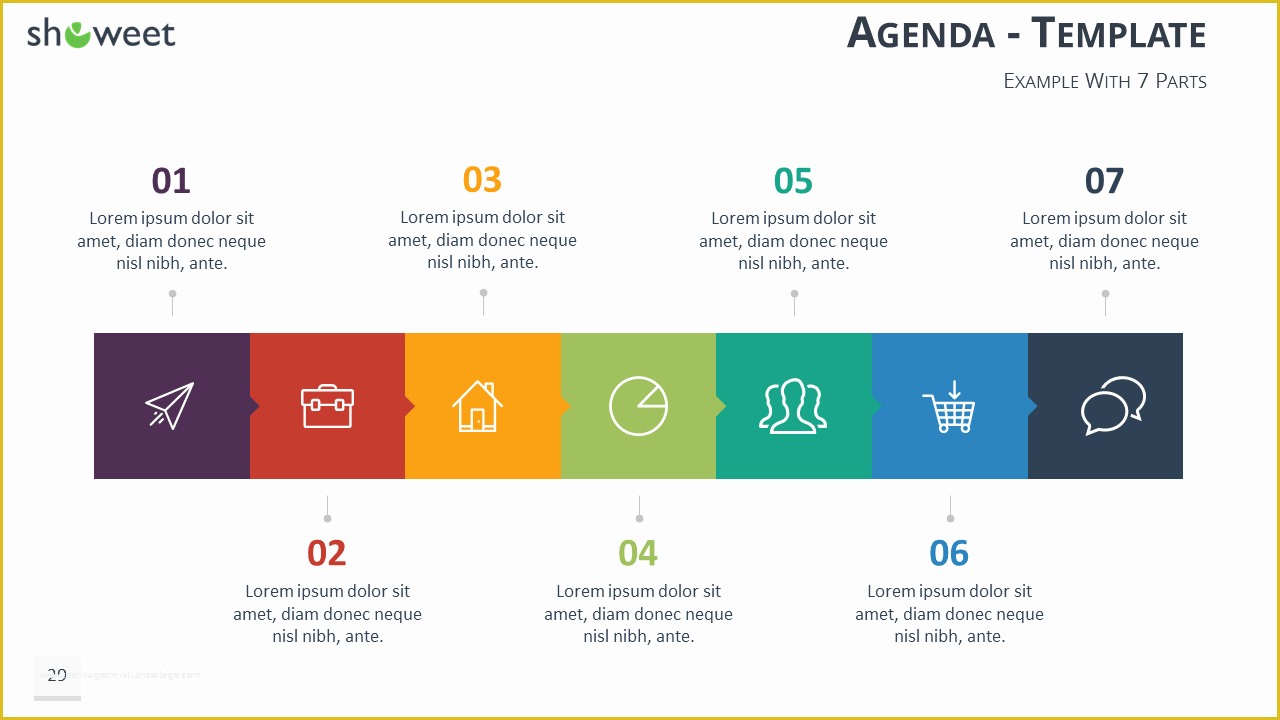 Free Powerpoint Slide Templates Of Table Of Content Templates for Powerpoint and Keynote