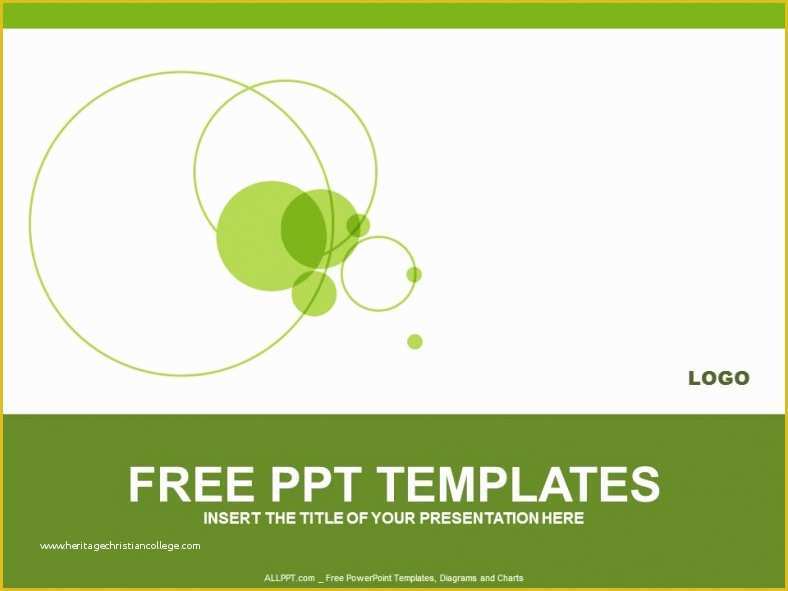 Free Powerpoint Template Design 2017 Of Green Circle Powerpoint Templates Design Download Free
