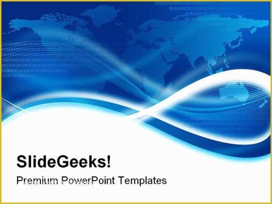 Free Powerpoint Template Design 2017 Of World Map Blue Background Powerpoint Template 0910