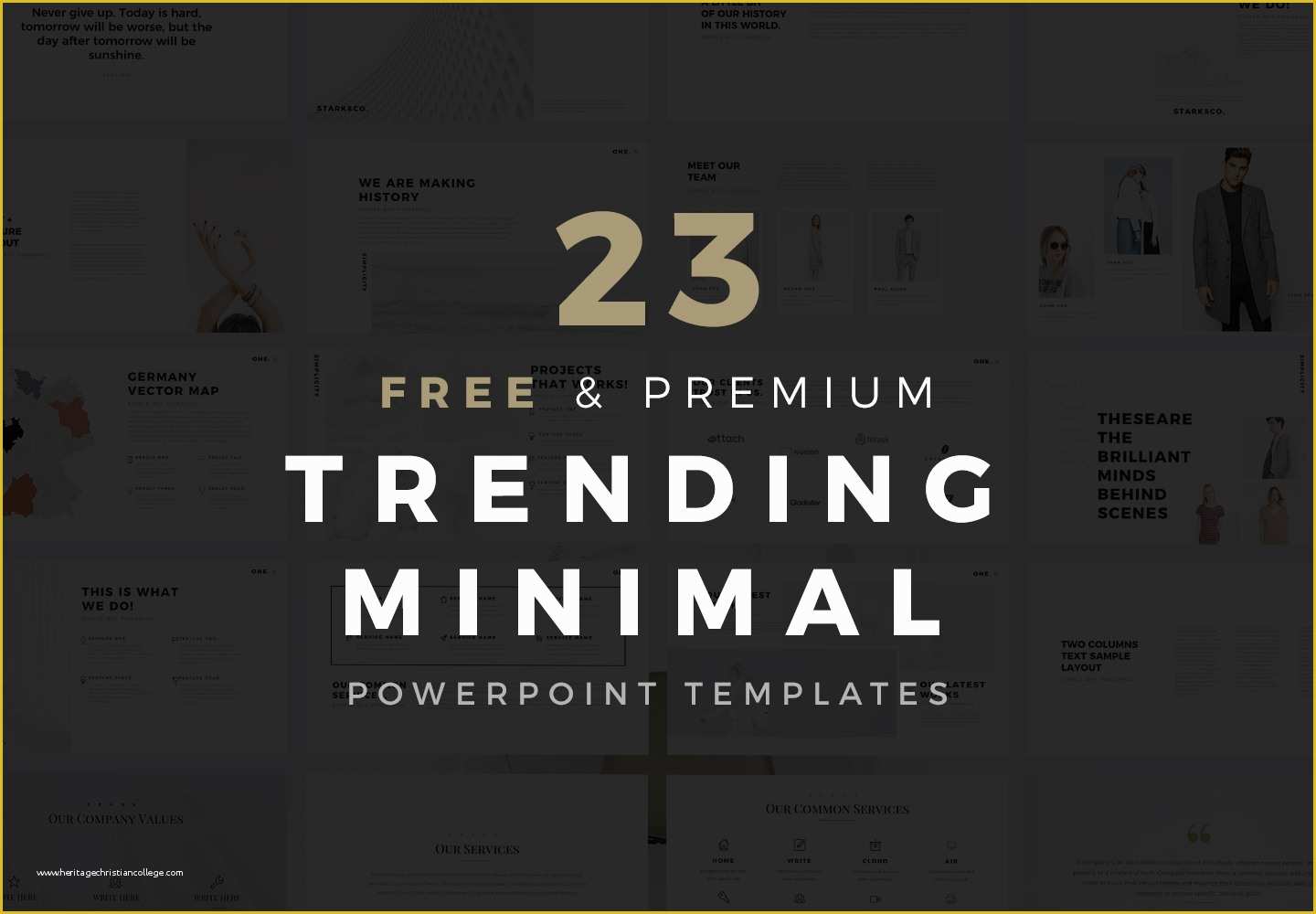 Free Powerpoint Templates 2017 Of 23 Free and Premium Trending Minimal Powerpoint Templates 2017