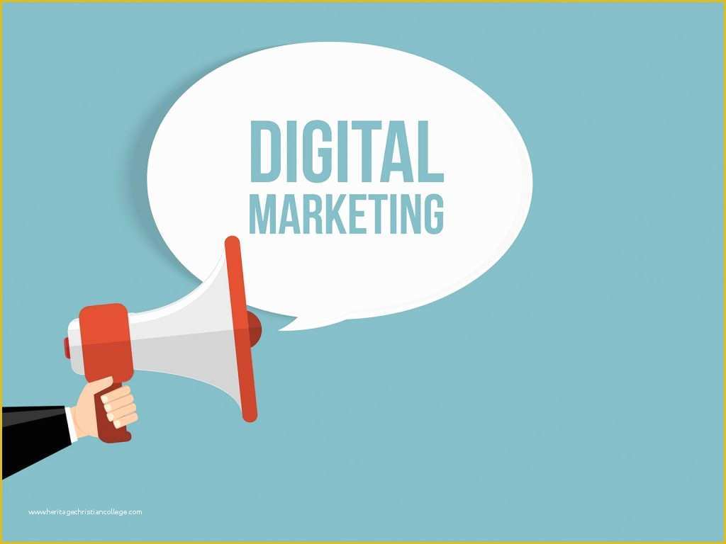 Free Powerpoint Templates Digital Marketing Of Digital Marketing Backgrounds Business Templates