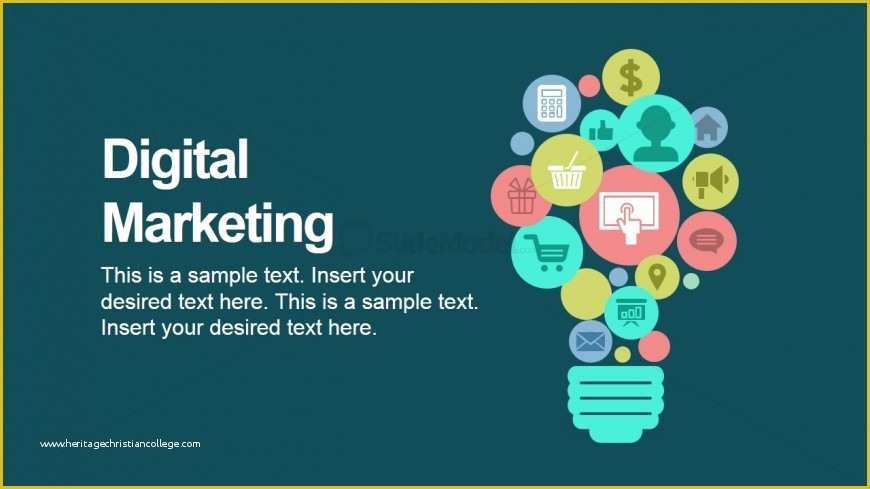 Free Powerpoint Templates Digital Marketing Of Digital Marketing Powerpoint Icons Slidemodel