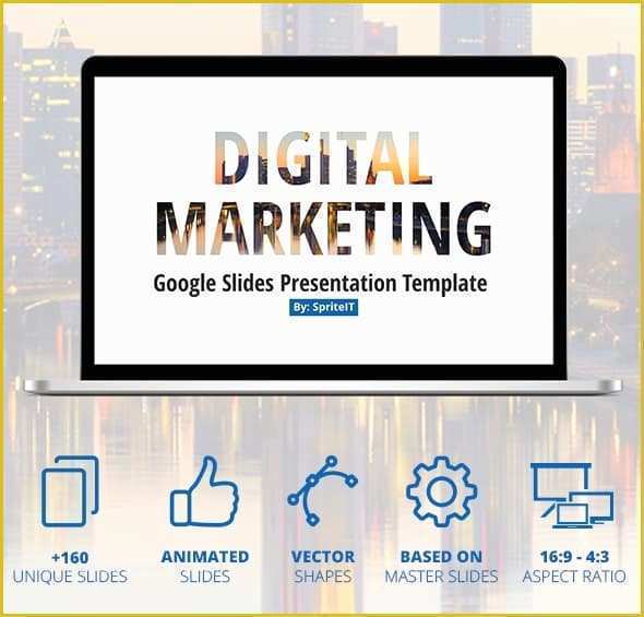 Free Powerpoint Templates Digital Marketing Of Free and Premium Google Slide Templates