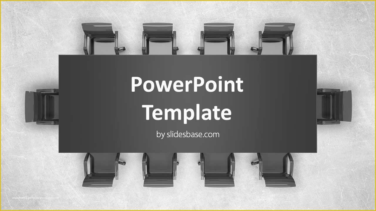 Free Powerpoint Templates For Conference Presentations Of Meeting Room 