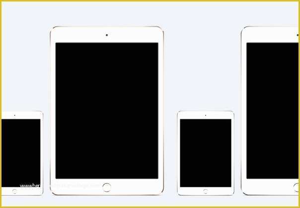Free Powerpoint Templates for Ipad Of Ipad Mini 3 Template — Design Freebies On Ui8