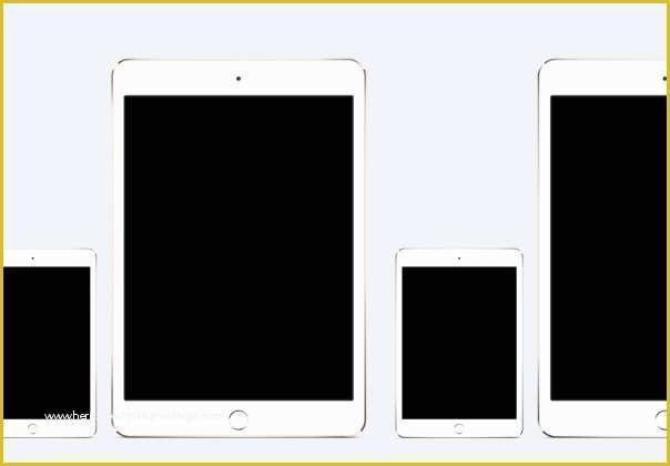 Free Powerpoint Templates for Ipad Of Ipad Mini 3 Template — Design Freebies On Ui8