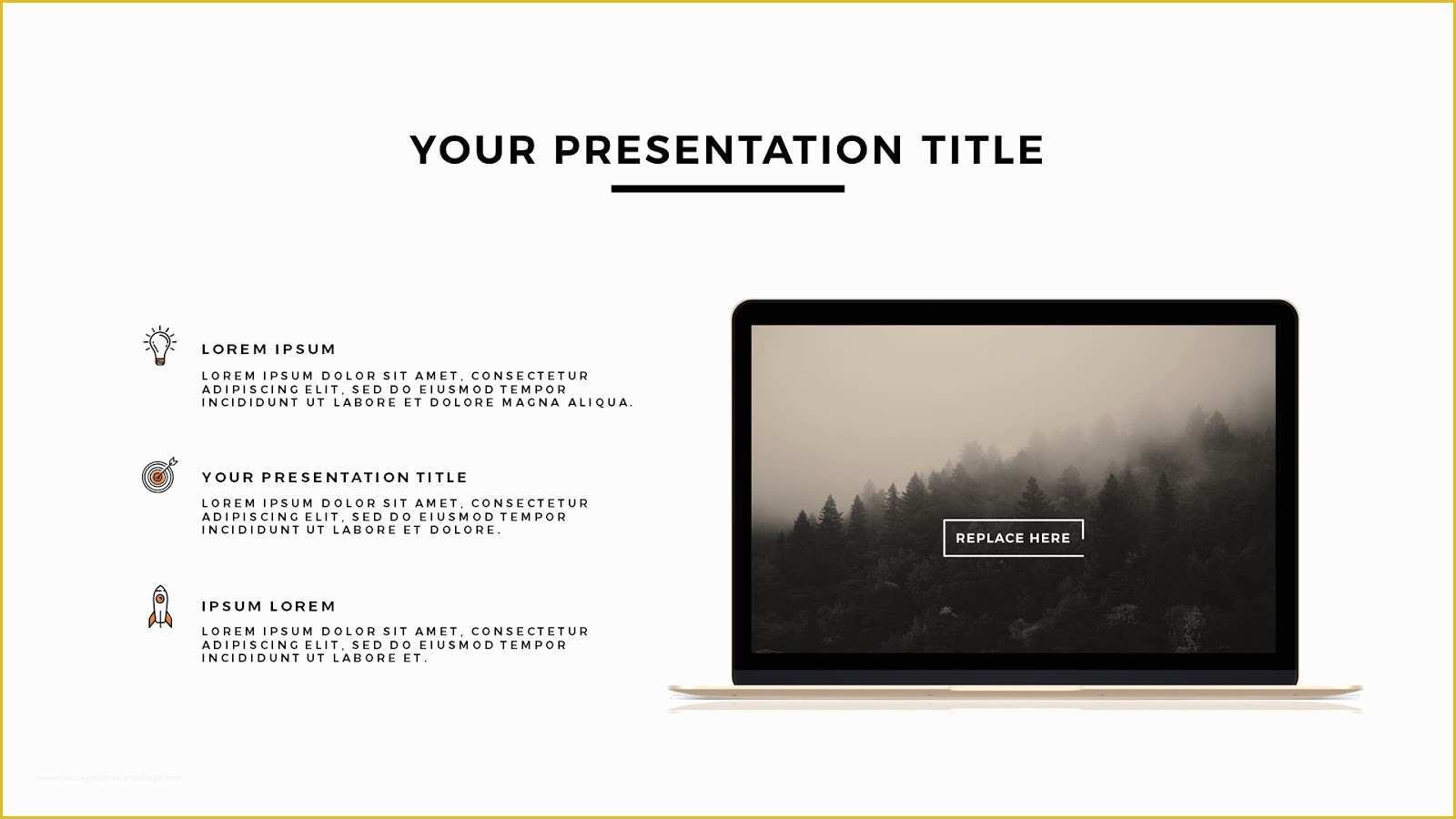 Free Powerpoint Templates for Mac 2017 Of Apple Devices Mockups Free Powerpoint Template Infographicon