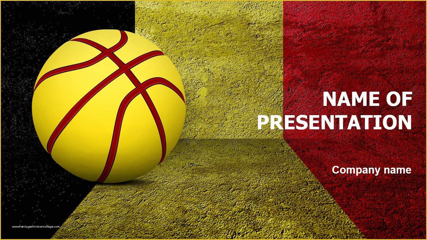 Free Powerpoint Templates for Mac 2017 Of Basketball Belgium Powerpoint Template Big Apple