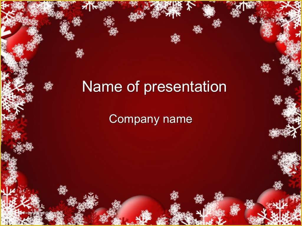 Free Powerpoint Templates for Mac 2017 Of Red Winter Powerpoint Template Big Apple Templates