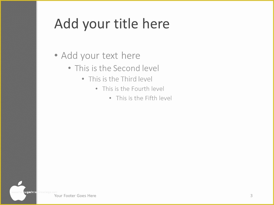 Free Powerpoint Templates for Mac Of Apple Powerpoint Template Grey Presentationgo