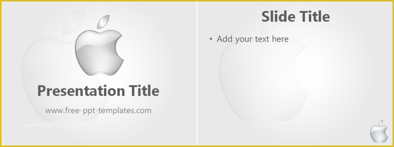 Free Powerpoint Templates for Mac Of Apple Ppt Template