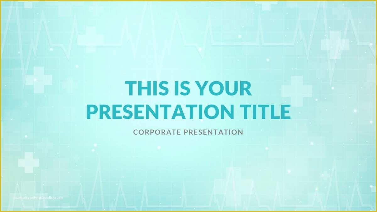 Free Powerpoint Templates Medical theme Of Hospital Medical Free Powerpoint Template Keynote theme