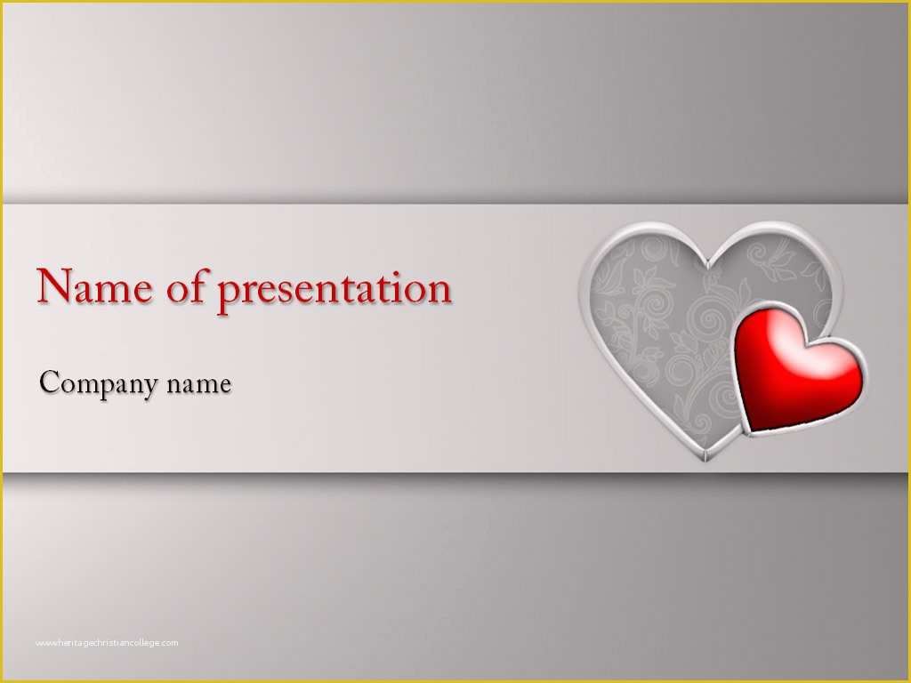 Free Ppt Powerpoint Templates Of Download Free Big Heart Powerpoint Template for Your