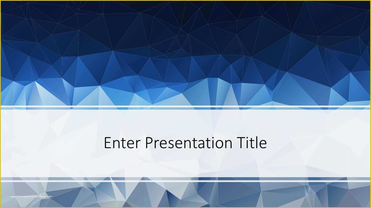 Free Ppt Powerpoint Templates Of Free Low Poly Powerpoint Template Free Powerpoint