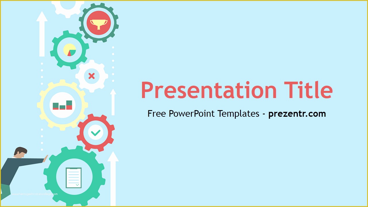 Free Ppt Powerpoint Templates Of Free Machine Learning Powerpoint Template Prezentr