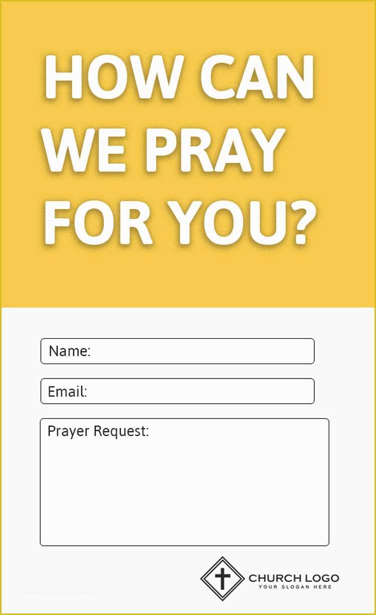Free Prayer Card Template for Word Of Place Card Template for Word New Prayer Request Cards