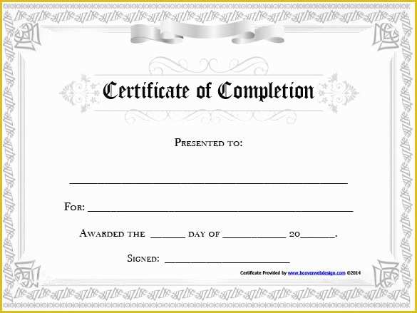 Free Premarital Counseling Certificate Of Completion Template Of Customize 265 Pletion Certificate Templates Line