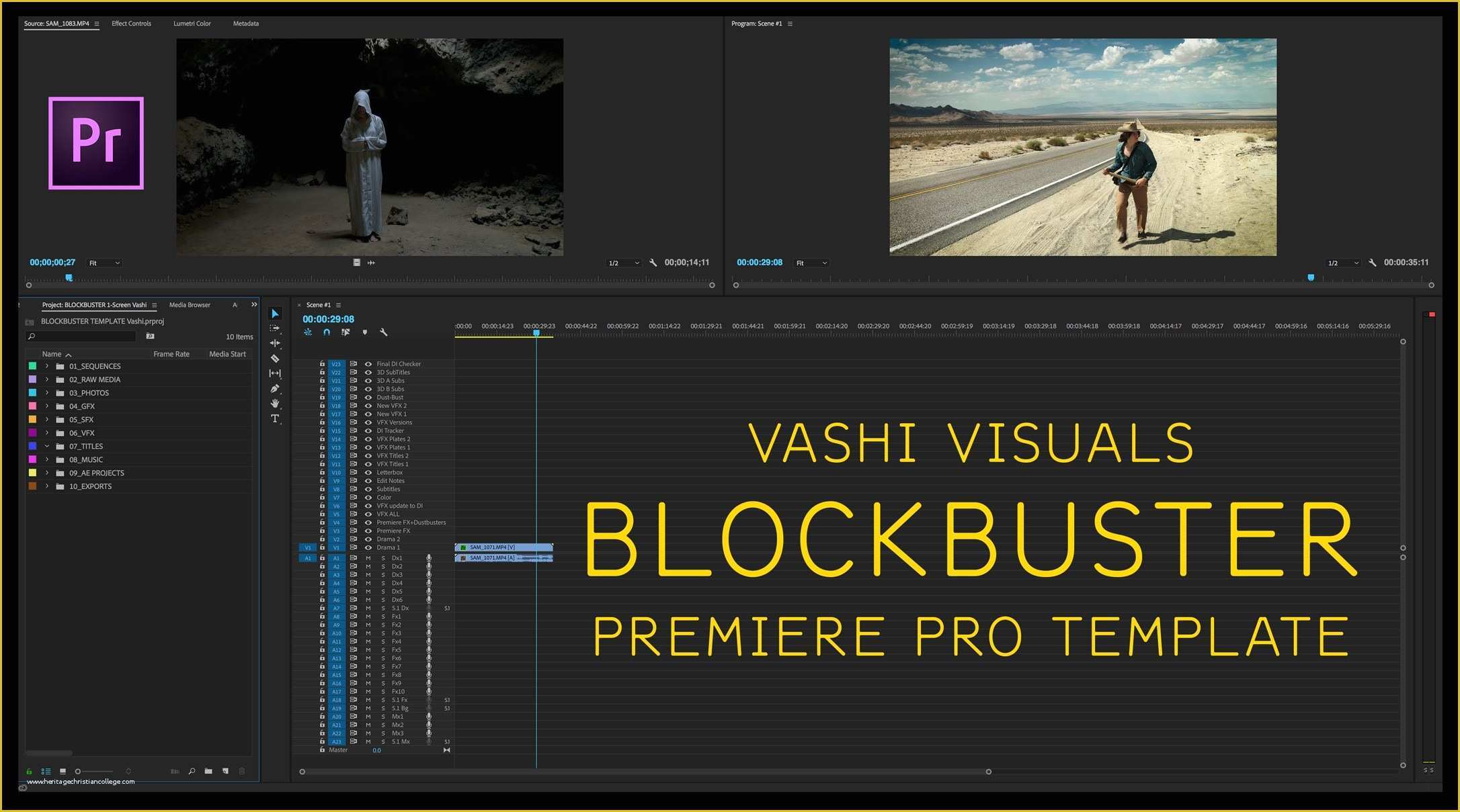 Free Premiere Pro Templates Of Free Premiere Pro Blockbuster Template [free Download