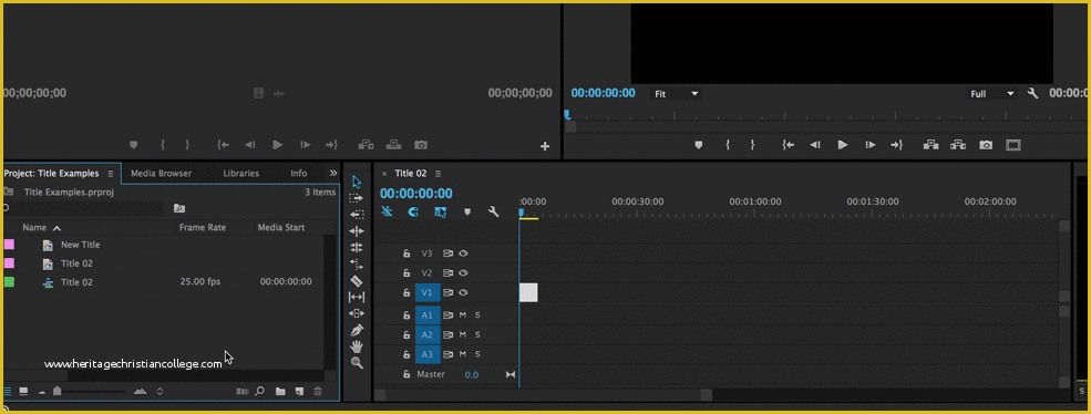 Free Premiere Pro Title Templates Of How to Create and Title Templates In Premiere Pro