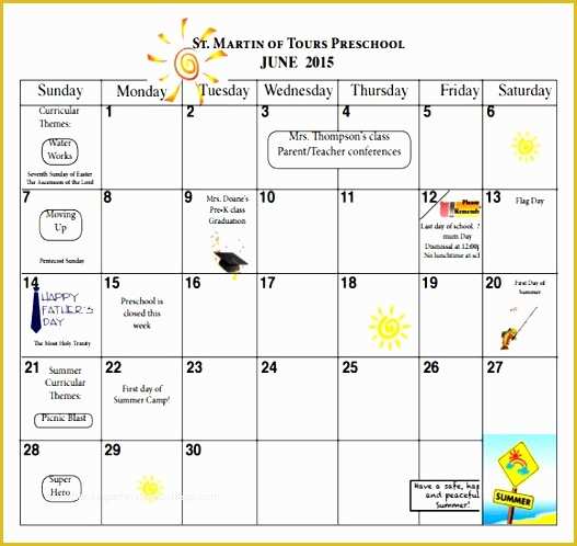 Free Preschool Calendar Templates 2018 Of 10 Excel Calender Templates Exceltemplates Exceltemplates