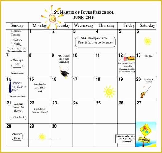 Free Preschool Calendar Templates 2018 Of 10 Excel Calender Templates Exceltemplates Exceltemplates