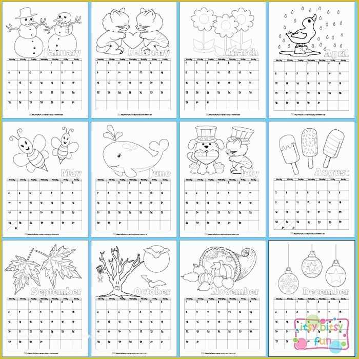 Free Preschool Calendar Templates 2018 Of Printable Calendar for Kids 2018