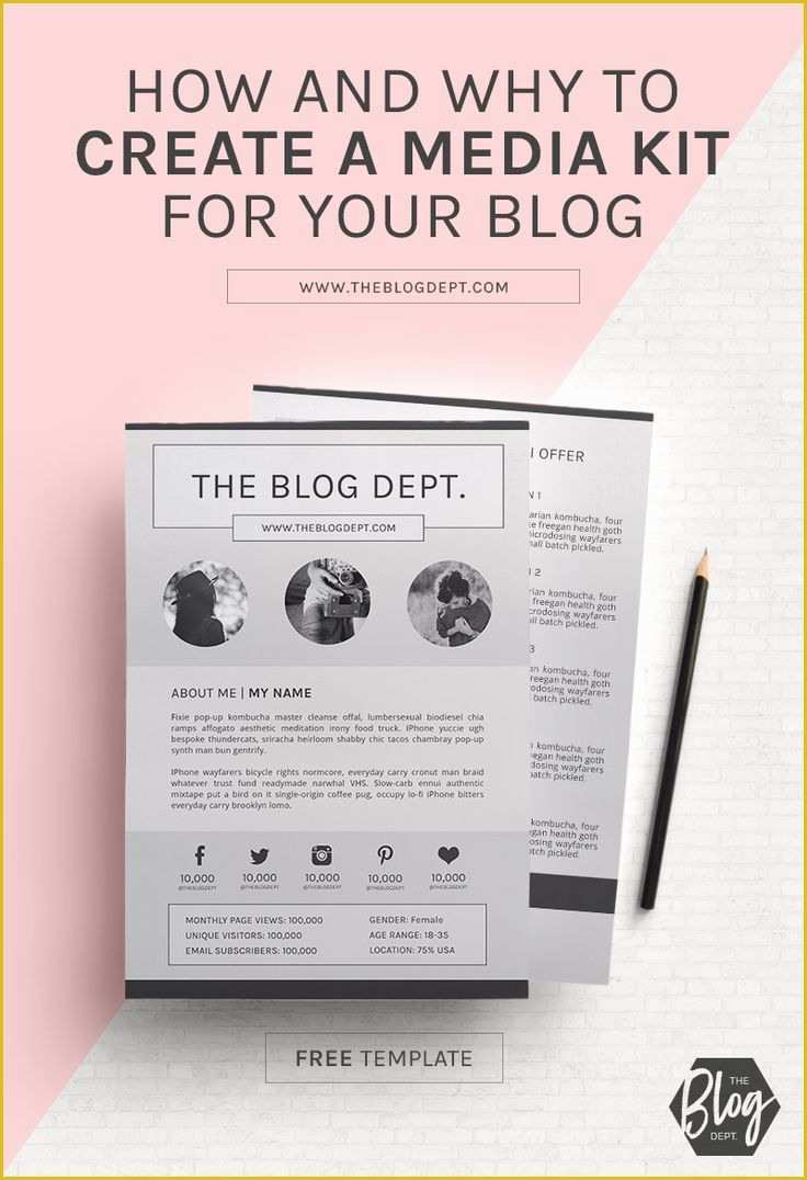 Free Press Kit Template Of 32 Best Media Kit Design Examples Images On Pinterest