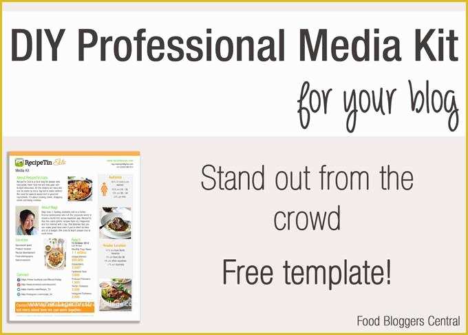 Free Press Kit Template Of Free Media Kit Template