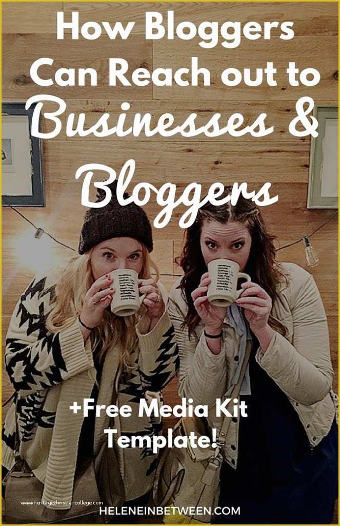 Free Press Kit Template Of How Bloggers Can Reach Out to Businesses and Bloggers